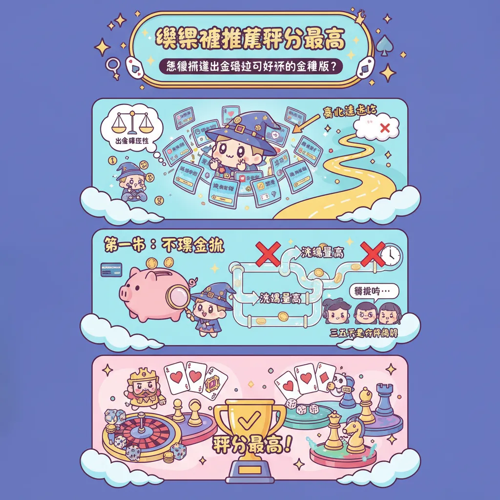 娛樂城推薦評分最高：怎麼挑選出金穩定又好玩的現金版？