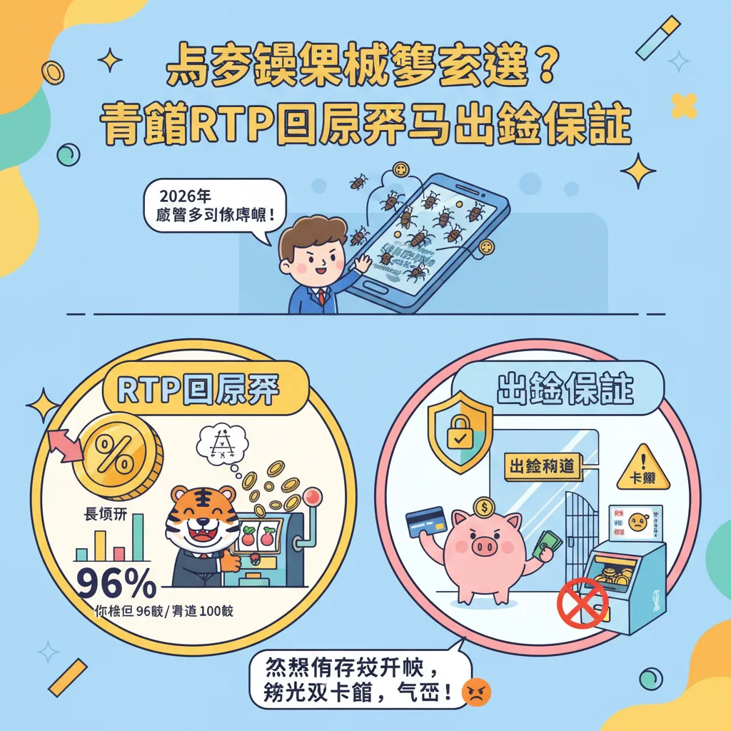 博弈娛樂城怎麼選？看懂RTP回報率與出金保證