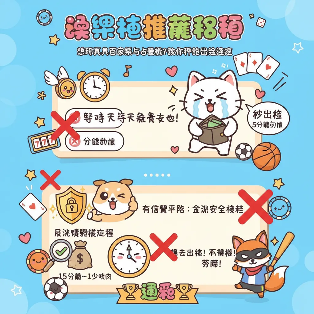 想玩真人百家樂與老虎機？娛樂城推薦名單教你評估出金速度