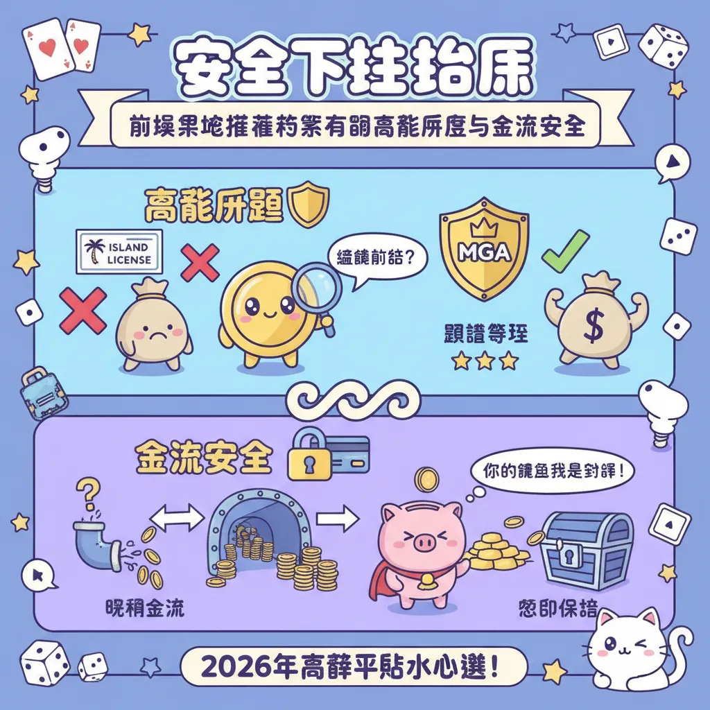 安全下注指南：從娛樂城推薦名單看懂博彩牌照與金流安全
