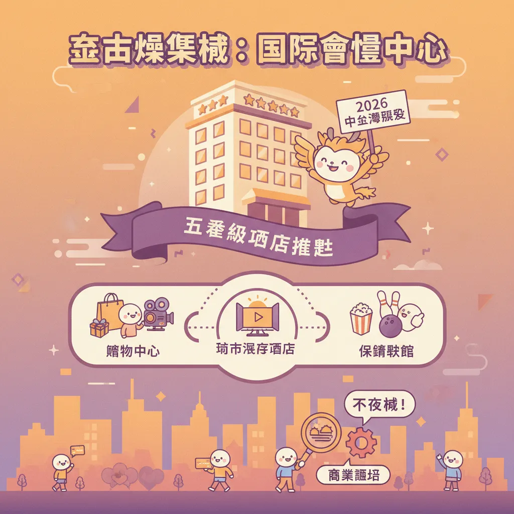 臺中娛樂城進駐五星級酒店，搶佔城市度假酒店新商機