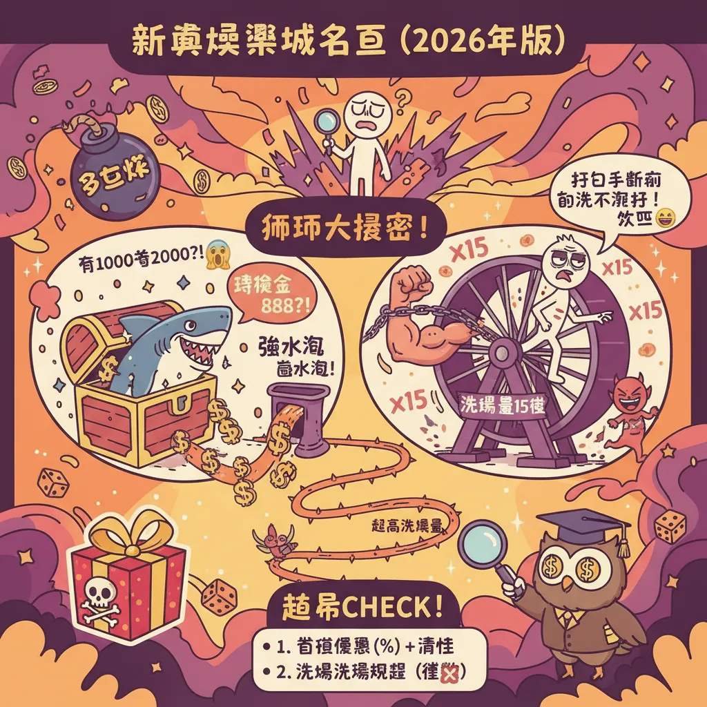 新開娛樂城名單：首儲優惠與洗碼量規則解析