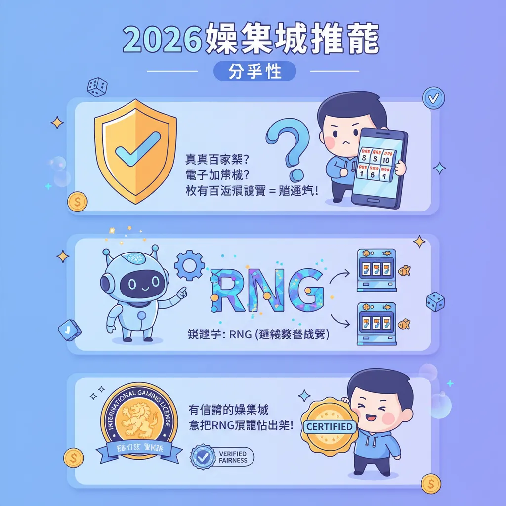 2026娛樂城推薦：真人百家樂與電子老虎機的公平性認證解析